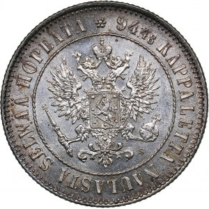 Russia - Grand Duchy of Finland 1 markkaa 1915 S