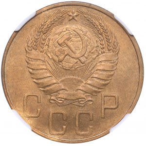 Russia - USSR 5 kopeks 1940 - NGC MS 65