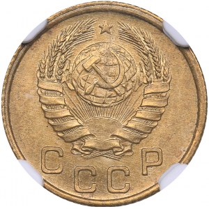 Russia - USSR 1 kopeck 1945 - NGC MS 64