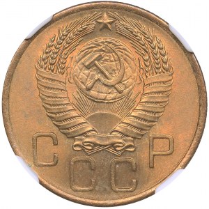 Russia - USSR 3 kopeks 1955 - NGC MS 65+