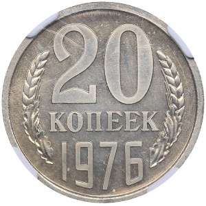 Russia - USSR 20 kopeks 1976 - NGC PL 66