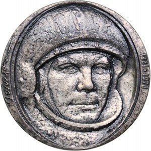 Russia - USSR medal 15 years of the first man flight into space. Yuri Gagarin, 1976