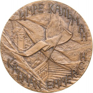 Russia - USSR table medal 100 years since the birth of Emmerich Kálmán 1983