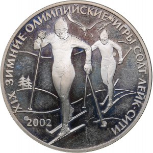 Russia 3 roubles 2002 - Olympics Salt Lake 2002