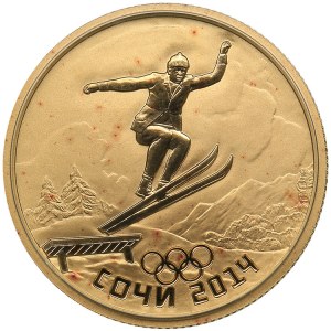 Russia 50 roubles 2014 - Olympics