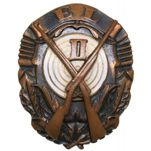 Estonia Shooting union class badge before 1940