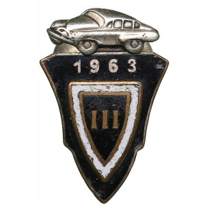 Russia - USSR badge Driving School III 1963