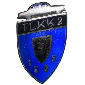 Russia - USSR badge Driving School TLKK 2 1965 I