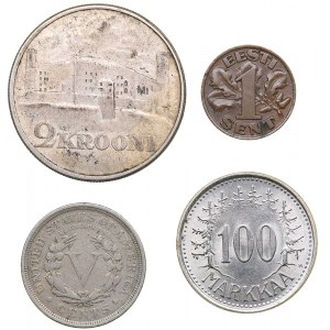 Estonia, USA, Finland coins (4)