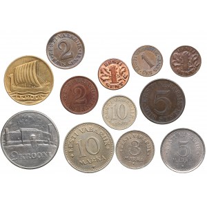 Estonia lot of coins (12)