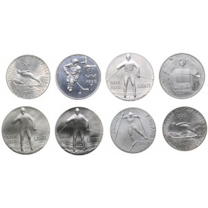 Finland, Austria coins - Olympics (8)