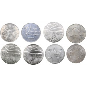 Finland, Austria coins - Olympics (8)