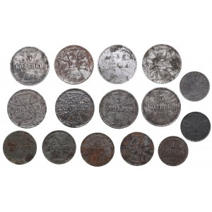 Germany - Russia (OST), Finland coins (15)