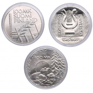 Finland silver coins (3)
