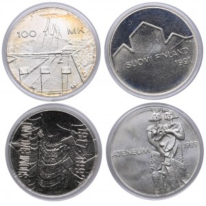 Finland silver coins (4)
