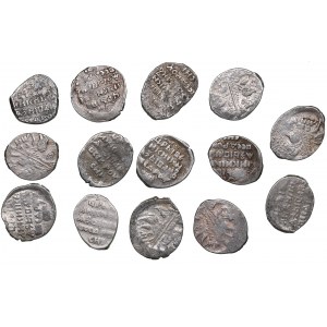 Russia silver Wire coins (14)