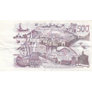 Algeria 500 dinars 1970