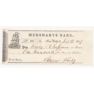 USA 100 dollar 1849