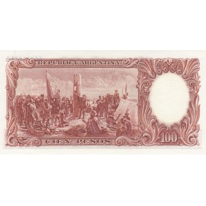 Argentina 100 pesos 1957-67