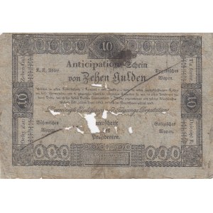 Austria 10 gulden 1813