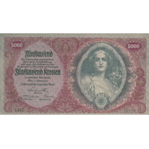 Austria 5000 kroner 1922