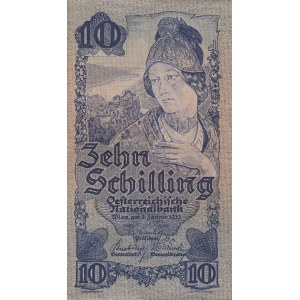 Austria 10 shillings 1933