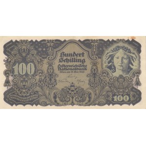 Austria 100 shillings 1945