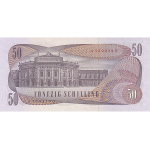 Austria 50 shillings 1970