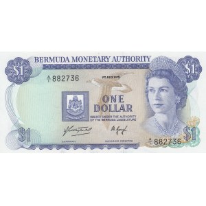 Bermuda 1 dollar 1975