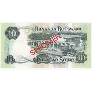 Botswana 10 pula 1979 - Specimen