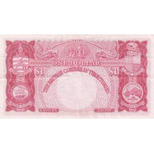 British Caribbean Territories 1 dollar 1954