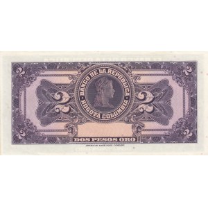 Colombia 2 pesos 1955