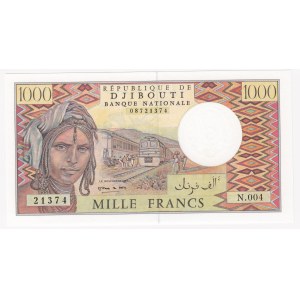 Djibouti 1000 francs 1979; 1988