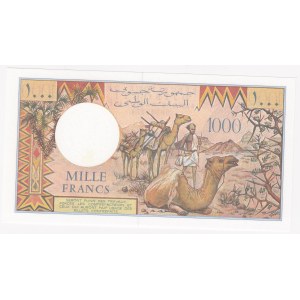 Djibouti 1000 francs 1979; 1988