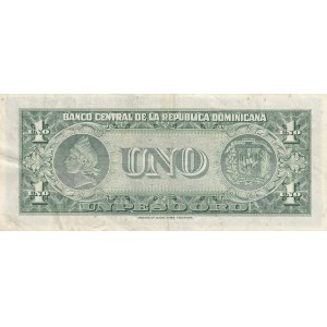 Dominican Republic 1 peso 1961