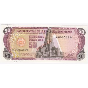 Dominican Republic 50 pesos 1978 - Specimen