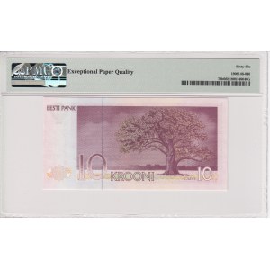 Estonia 10 krooni 1992 - PMG 66 EPQ