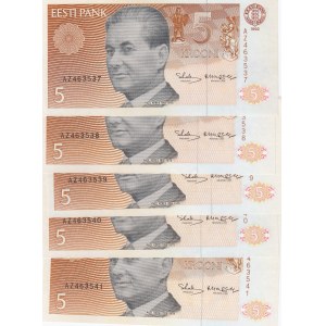 Estonia 5 krooni 1992 (5)