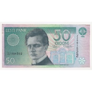 Estonia 50 krooni 1994 - ZZ - Replacement money