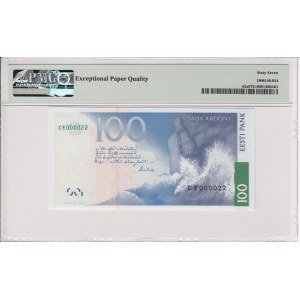 Estonia 100 krooni 1999 - PMG 67 EPQ