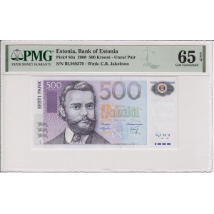 Estonia 500 krooni 2000 - PMG 65 EPQ