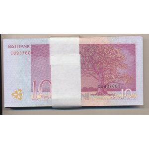 Estonia 10 krooni 2007 - Bundle (100)