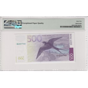 Estonia 500 krooni 2007 - PMG 65 EPQ