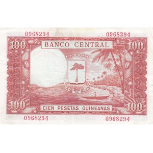 Equatorial Guinea 100 pesetas 1969