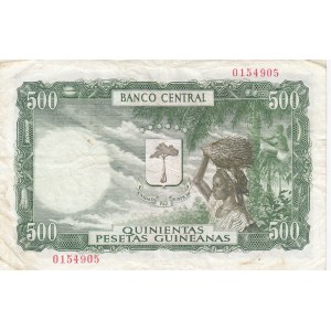 Equatorial Guinea 500 pesetas 1969