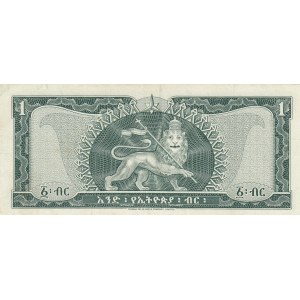 Ethiopia 1 dollar 1966