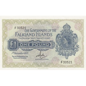 Falkland Islands 1 pound 1977