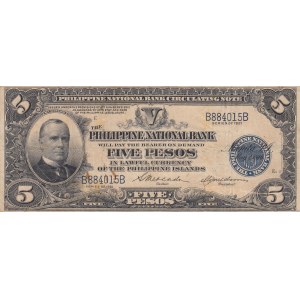 Philippines 5 pesos 1921
