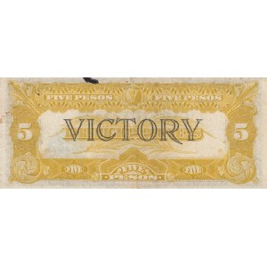 Philippines 5 pesos 1944 victory