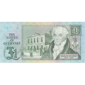 Guersney 1 pound 1980-89